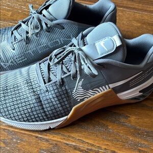 Nike Men's Gray Metcon 8 Athletic Shoes CrossFit